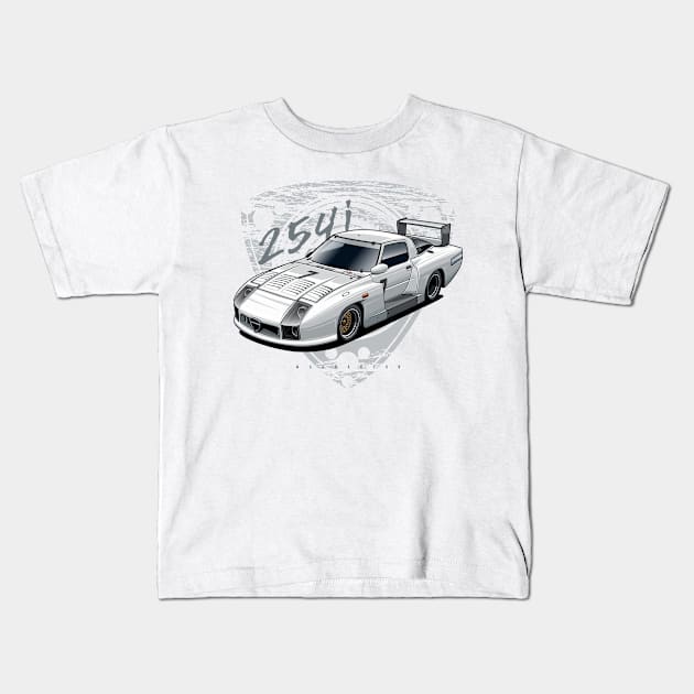 RX-7 254i Kids T-Shirt by Markaryan